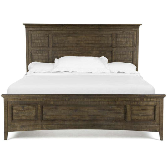 Henry & Mason - Silver Dune Complete King Panel Bed with Storage Rails - AFA00044 view 1