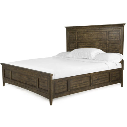 Henry & Mason - Silver Dune Complete Queen Panel Bed with Regular Rails - AFA00047 view 2