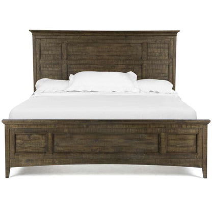 Henry & Mason - Silver Dune Complete Queen Panel Bed with Storage Rails - AFA00048 view 1
