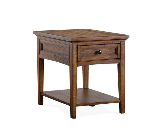 Henry & Mason - Silver Dune Rectangular End Table in Toasted Nutmeg - AFA00705 view 1