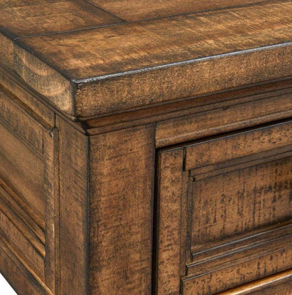 Henry & Mason - Silver Dune Rectangular Sofa Table in Toasted Nutmeg - AFA00709 view 8