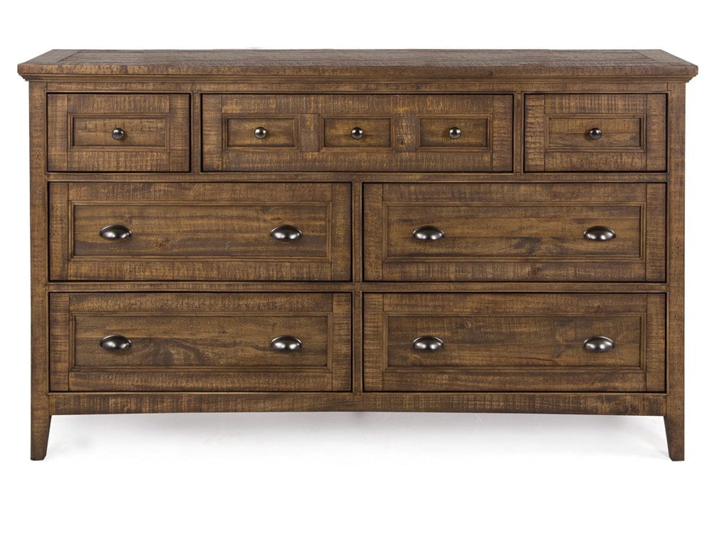 Henry & Mason  -  Silver Dune Toasted Nutmeg Drawer Dresser With Landscape Mirror  - AFA00776 view 4