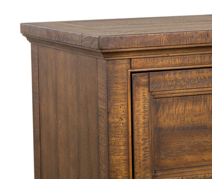 Henry & Mason  -  Silver Dune Toasted Nutmeg Drawer Dresser With Landscape Mirror  - AFA00776 view 8