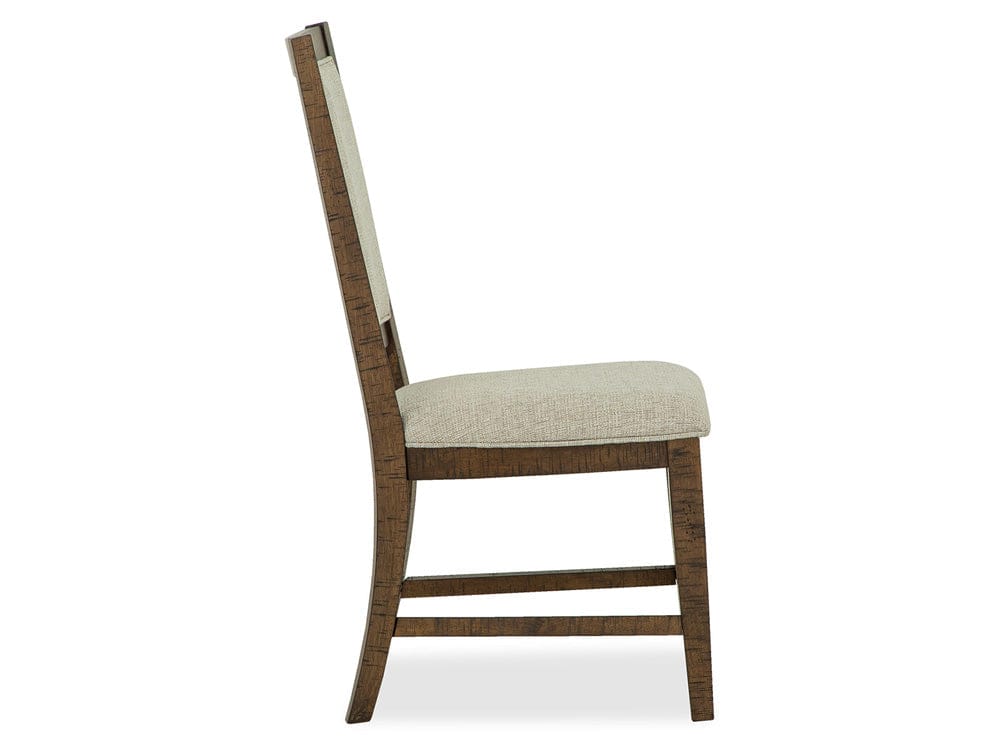 Henry & Mason  -  Silver Dune Toasted Nutmeg Step Upholstered Side Chair (Set of 2)  - AFA00777 view 3
