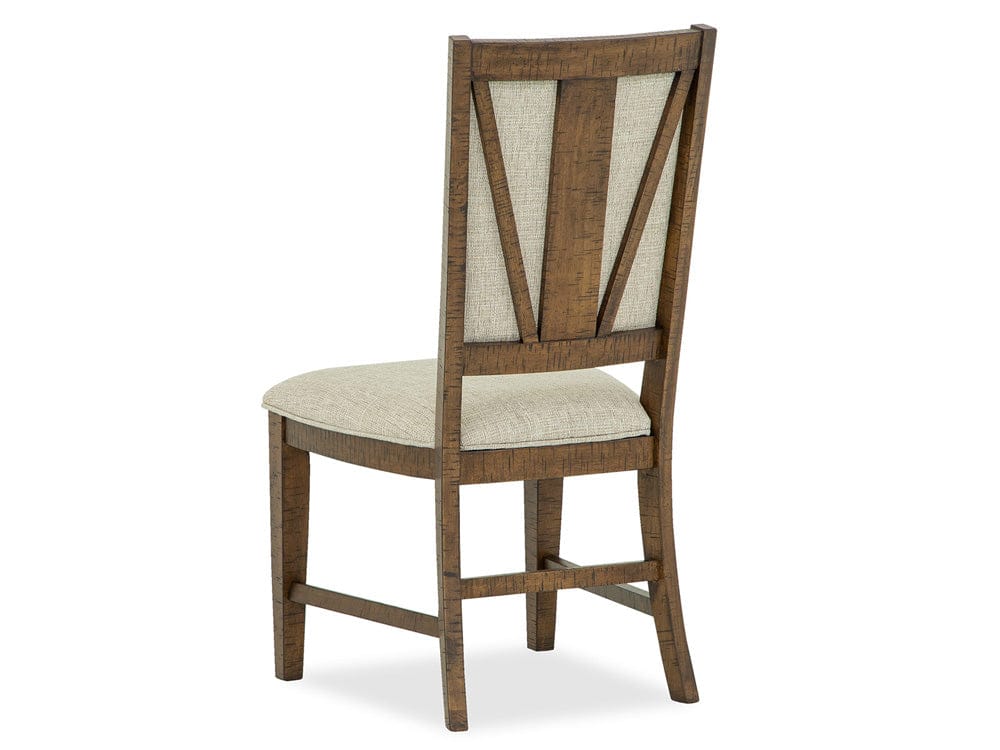 Henry & Mason  -  Silver Dune Toasted Nutmeg Step Upholstered Side Chair (Set of 2)  - AFA00777 view 5