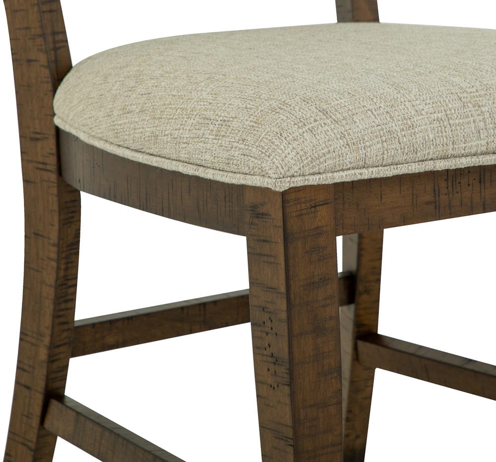 Henry & Mason  -  Silver Dune Toasted Nutmeg Step Upholstered Side Chair (Set of 2)  - AFA00777 view 7