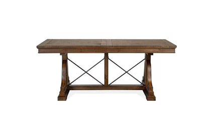 Henry & Mason - Silver Dune Trestle Dining Table - AFA00729 view 1
