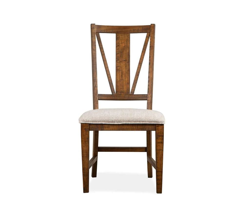 Henry & Mason - Silver Dune Wood Dining Side Chair w/Upholstered Seat (Set of 2) KD - AFA00750 view 1