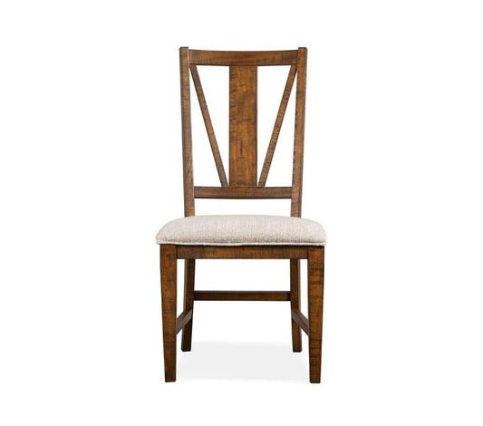 Henry & Mason - Silver Dune Wood Dining Side Chair w/Upholstered Seat (Set of 2) KD - AFA00750 view 1