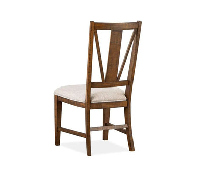 Henry & Mason - Silver Dune Wood Dining Side Chair w/Upholstered Seat (Set of 2) KD - AFA00750 view 3