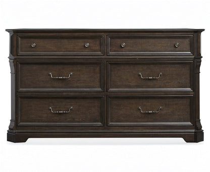 Henry & Mason  -  Silverbrook Tobacco Double Drawer Dresser  - AFA00971 view 1