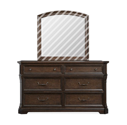 Henry & Mason  -  Silverbrook Tobacco Double Drawer Dresser  - AFA00971 view 2