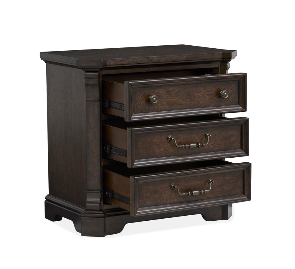 Henry & Mason  -  Silverbrook Tobacco Drawer Nightstand  - AFA00974 view 5