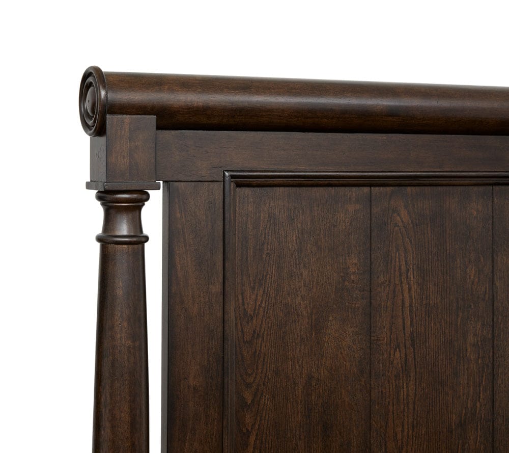 Henry & Mason  -  Silverbrook Tobacco Queen Panel Bed  - AFA00977 view 4