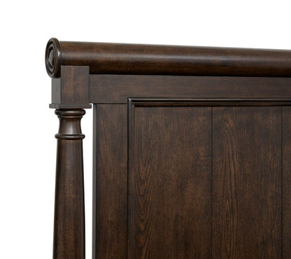 Henry & Mason  -  Silverbrook Tobacco Queen Panel Bed  - AFA00977 view 4