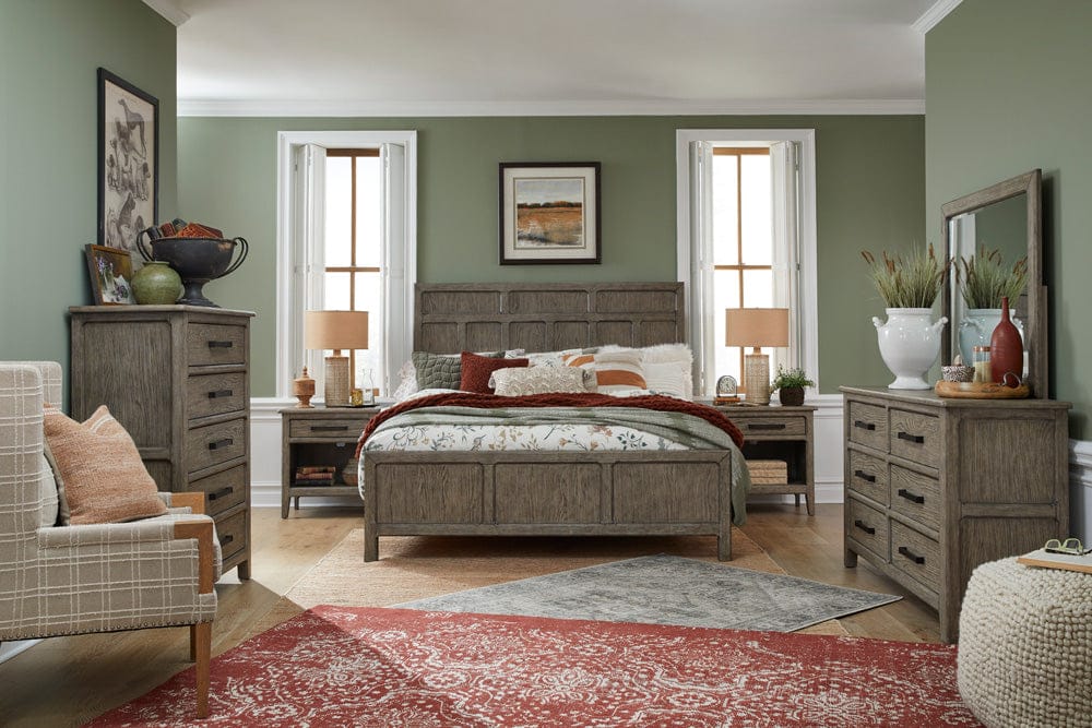 Henry & Mason  -  Sinclair Ridge Smokey Taupe California King Panel Bed  - AFA00890 view 7