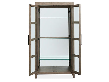 Henry & Mason  -  Sinclair Ridge Smokey Taupe Display Cabinet  - AFA00892 view 4