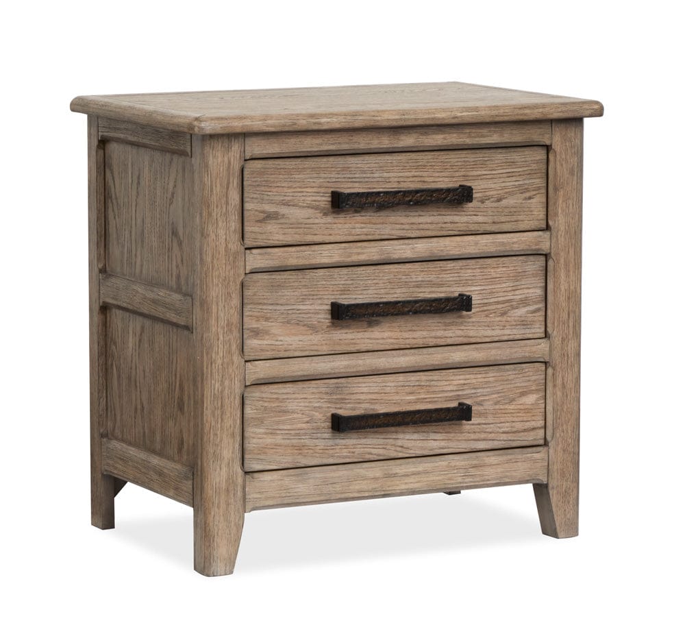 Henry & Mason  -  Sinclair Ridge Smokey Taupe Drawer Nightstand  - AFA00895 view 1