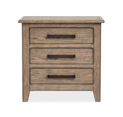 Henry & Mason  -  Sinclair Ridge Smokey Taupe Drawer Nightstand  - AFA00895 view 2