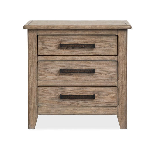 Henry & Mason  -  Sinclair Ridge Smokey Taupe Drawer Nightstand  - AFA00895 view 2