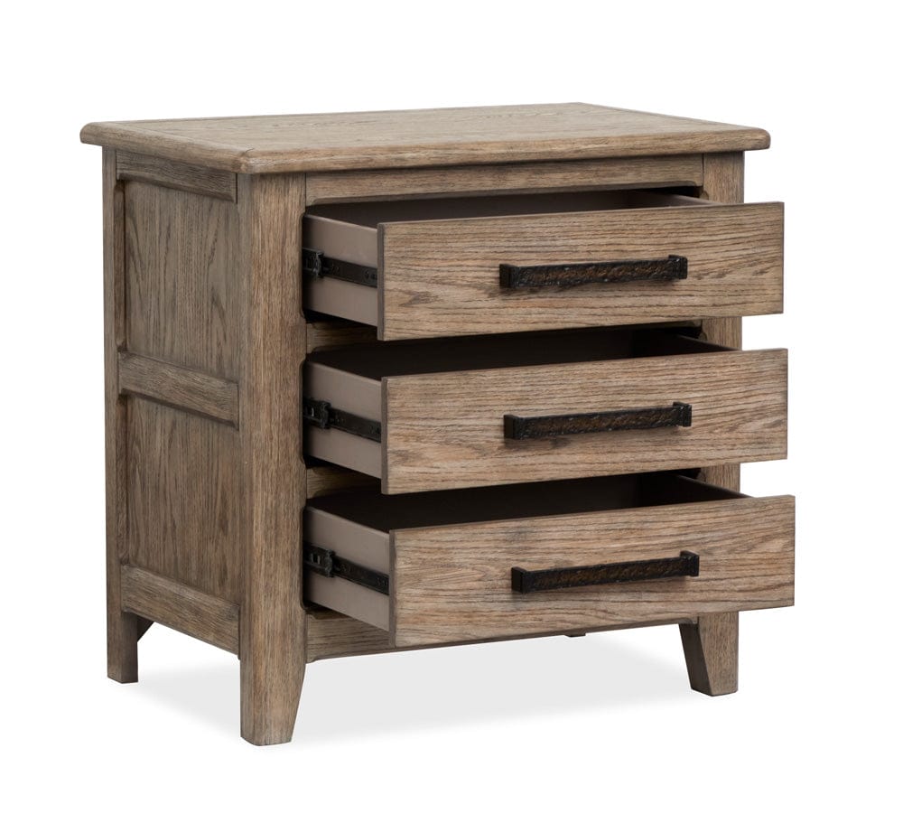 Henry & Mason  -  Sinclair Ridge Smokey Taupe Drawer Nightstand  - AFA00895 view 5