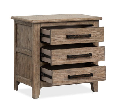 Henry & Mason  -  Sinclair Ridge Smokey Taupe Drawer Nightstand  - AFA00895 view 5