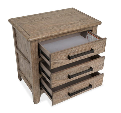 Henry & Mason  -  Sinclair Ridge Smokey Taupe Drawer Nightstand  - AFA00895 view 6