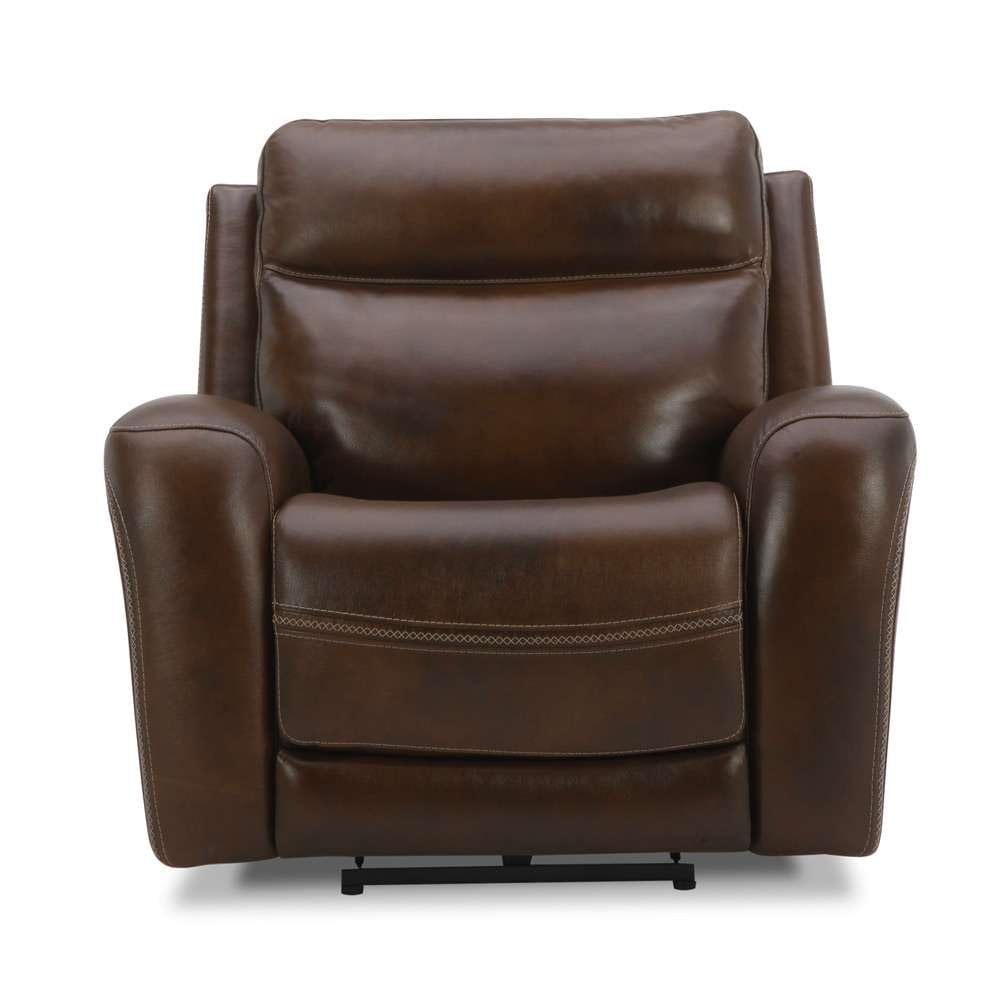 Henry & Mason - Sloane SG Recliner P2 in Cognac Leather - AFA03395 view 3