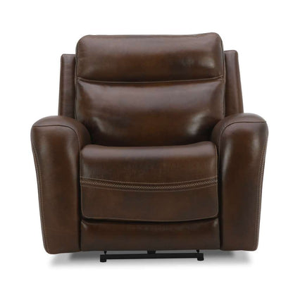 Henry & Mason - Sloane SG Recliner P2 in Cognac Leather - AFA03395 view 3