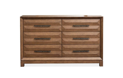 Henry & Mason  -  Solaryn Bourbon Brown Double Drawer Dresser  - AFA00848 view 2