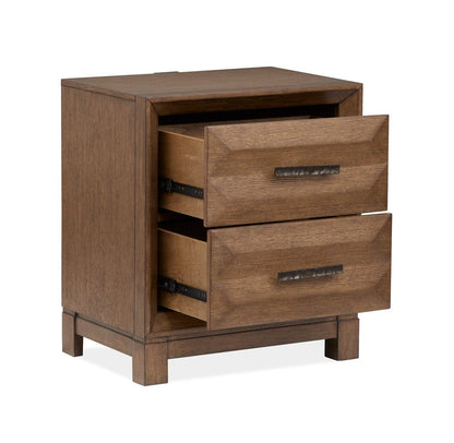 Henry & Mason  -  Solaryn Bourbon Brown Drawer Nightstand  - AFA00851 view 5