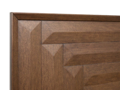 Henry & Mason  -  Solaryn Bourbon Brown King Panel Bed  - AFA00852 view 4