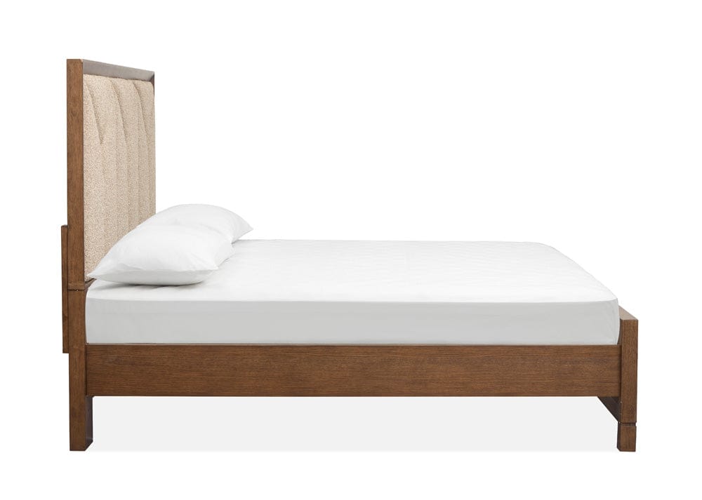 Henry & Mason  -  Solaryn Bourbon Brown King Upholstered Panel Bed  - AFA00854 view 3