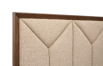 Henry & Mason  -  Solaryn Bourbon Brown King Upholstered Panel Bed  - AFA00854 view 4