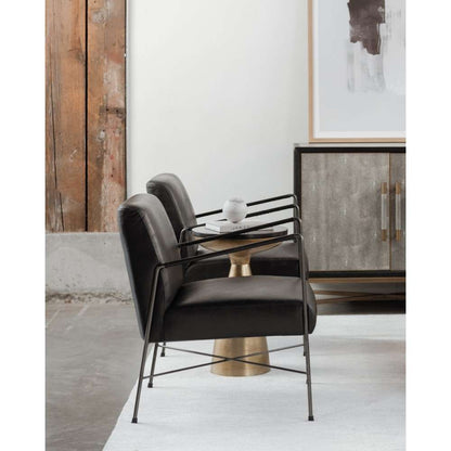 Henry & Mason - Sona Side Table - SON-849-YEL-SD veiw 3