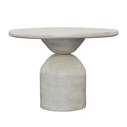 Henry & Mason - Spangle Whitewash Mango Wood Dining Table - DV7914 veiw 1