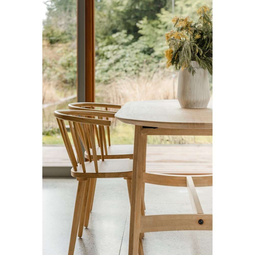 Henry & Mason - Spring Dining Table Small in Natural - SPR-840-NAT-DT veiw 6