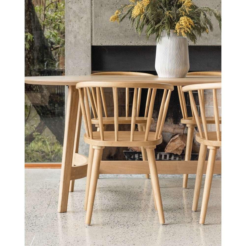 Henry & Mason - Spring Dining Table Small in Natural - SPR-840-NAT-DT veiw 7