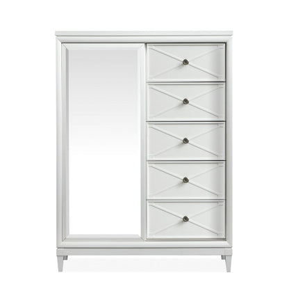 Henry & Mason  -  Springmere Whisper White Door Chest  - AFA01278 view 3