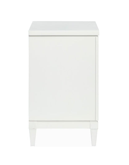 Henry & Mason  -  Springmere Whisper White Door Nightstand  - AFA01279 view 3