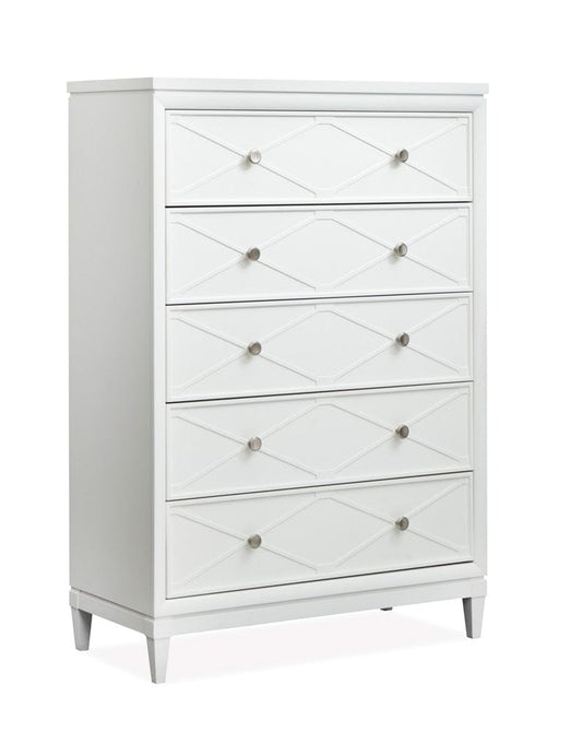 Henry & Mason  -  Springmere Whisper White Drawer Chest  - AFA01282 view 1