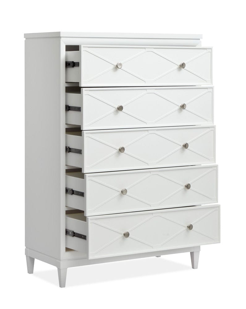 Henry & Mason  -  Springmere Whisper White Drawer Chest  - AFA01282 view 4