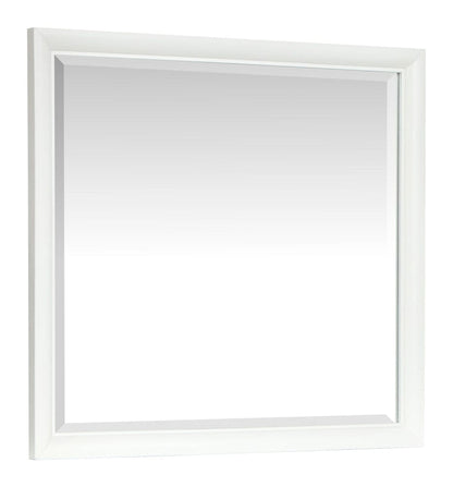 Henry & Mason  -  Springmere Whisper White Landscape Mirror  - AFA01286 view 1