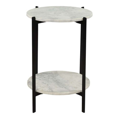 Henry & Mason - Stella Accent Table with White Marble Top - STE-840-WHI-ACCT veiw 1