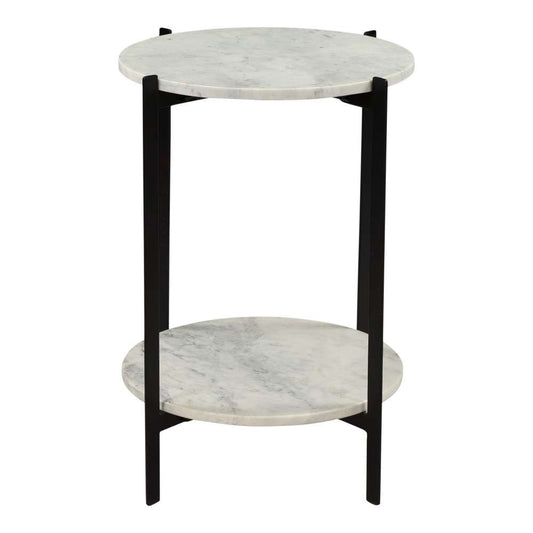 Henry & Mason - Stella Accent Table with White Marble Top - STE-840-WHI-ACCT veiw 1