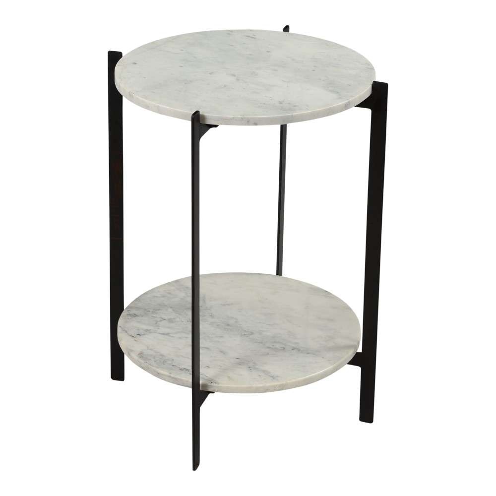 Henry & Mason - Stella Accent Table with White Marble Top - STE-840-WHI-ACCT veiw 3