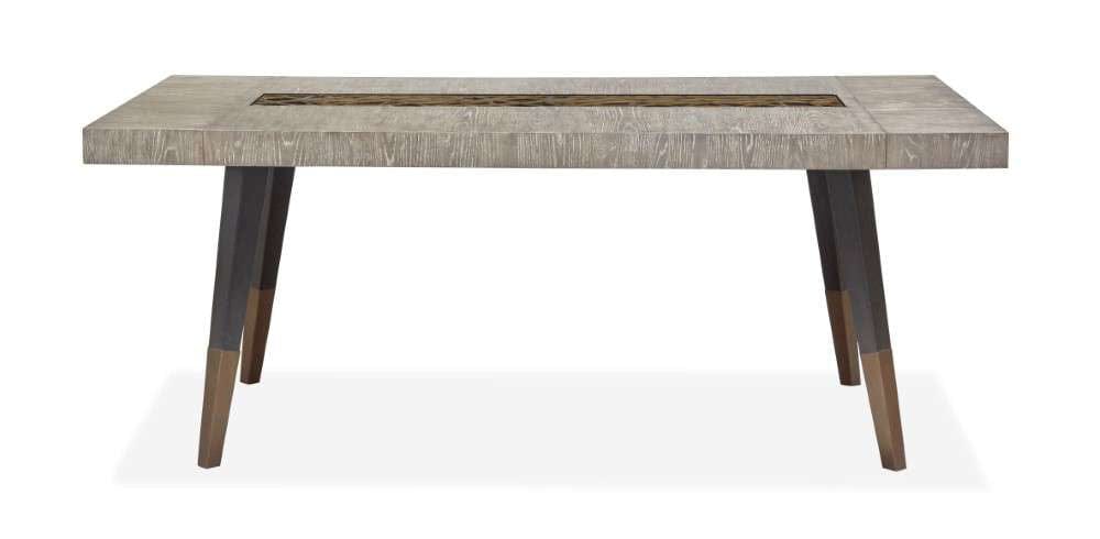 Henry & Mason - Stellan Rectangular Dining Table in Nocturn Black & Coventry Grey - AFA00534 view 4