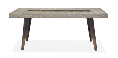 Henry & Mason - Stellan Rectangular Dining Table in Nocturn Black & Coventry Grey - AFA00534 view 4