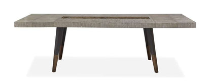Henry & Mason - Stellan Rectangular Dining Table in Nocturn Black & Coventry Grey - AFA00534 view 5