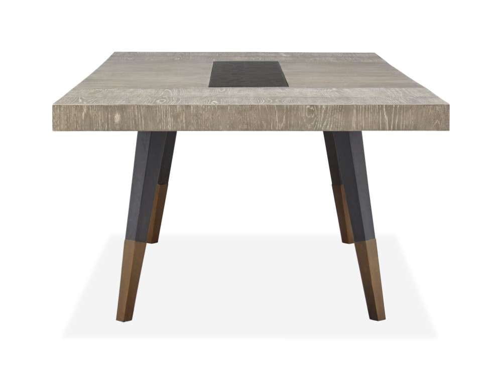 Henry & Mason - Stellan Rectangular Dining Table in Nocturn Black & Coventry Grey - AFA00534 view 6